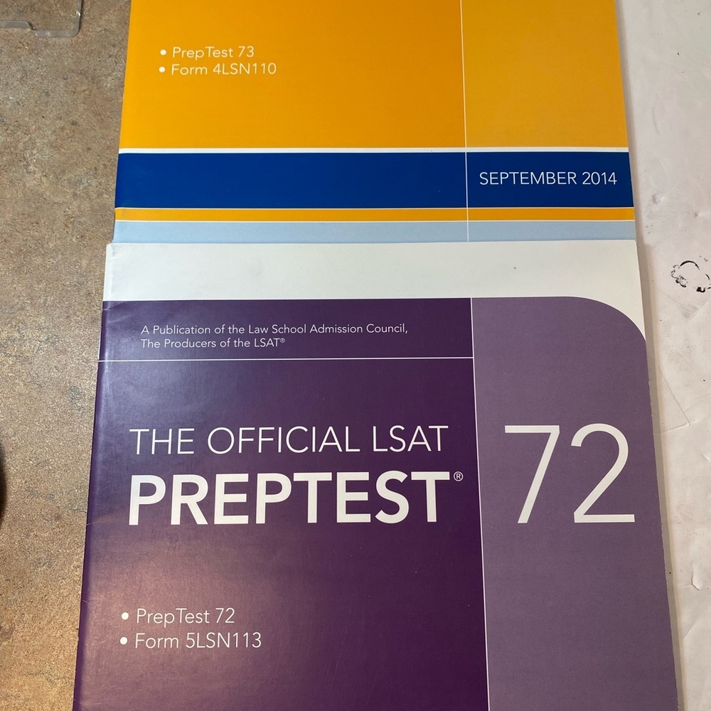 LSAT PrepTest Books Set 72-75 - Picture 3 of 3